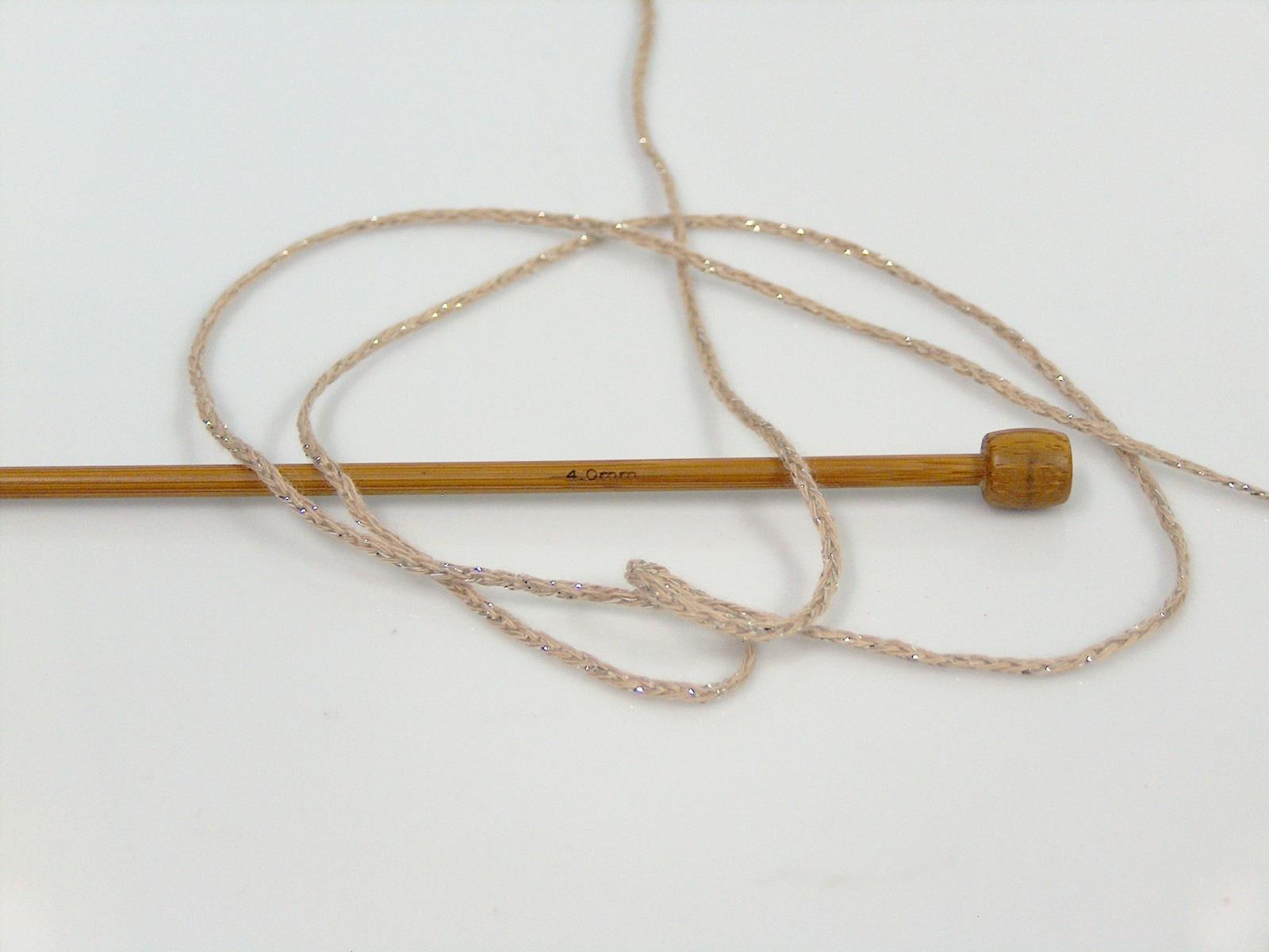 Elegant Metallic Cotton Light Camel