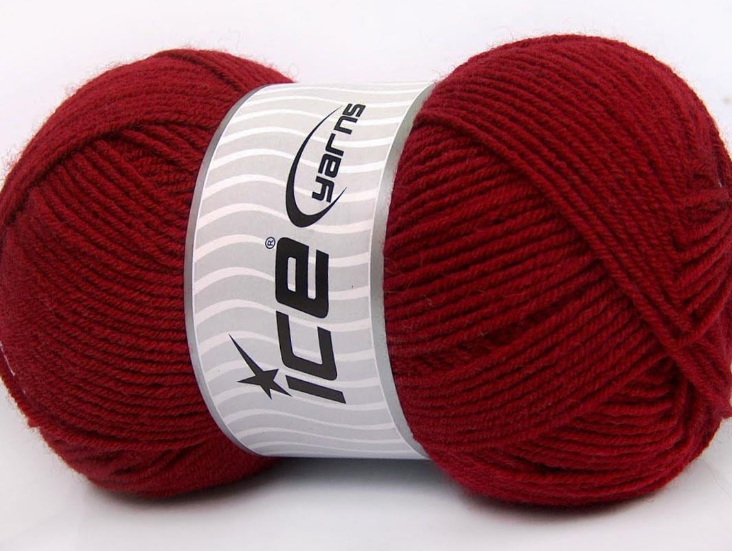 Elite Wool Dark Red