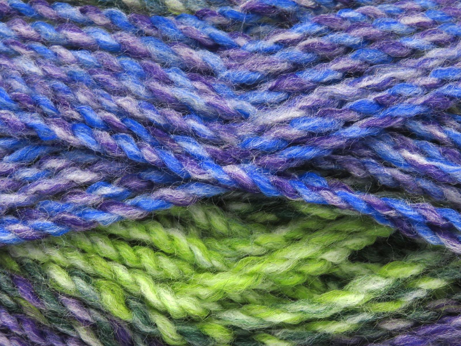 Estrella Blue, Purple, Green Shades