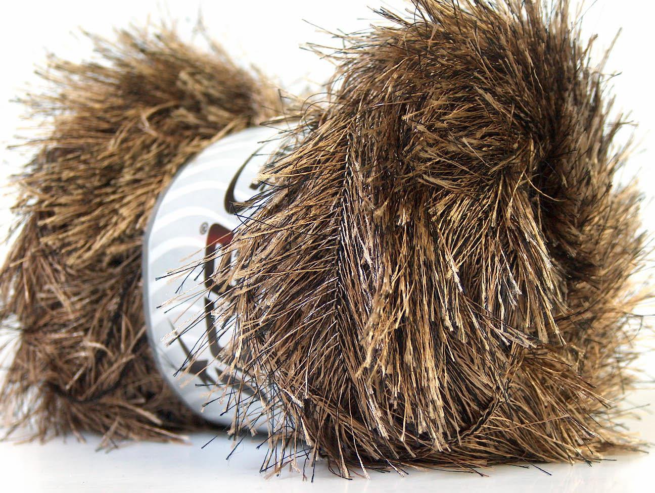 Eyelash 100gr Brown, Camel