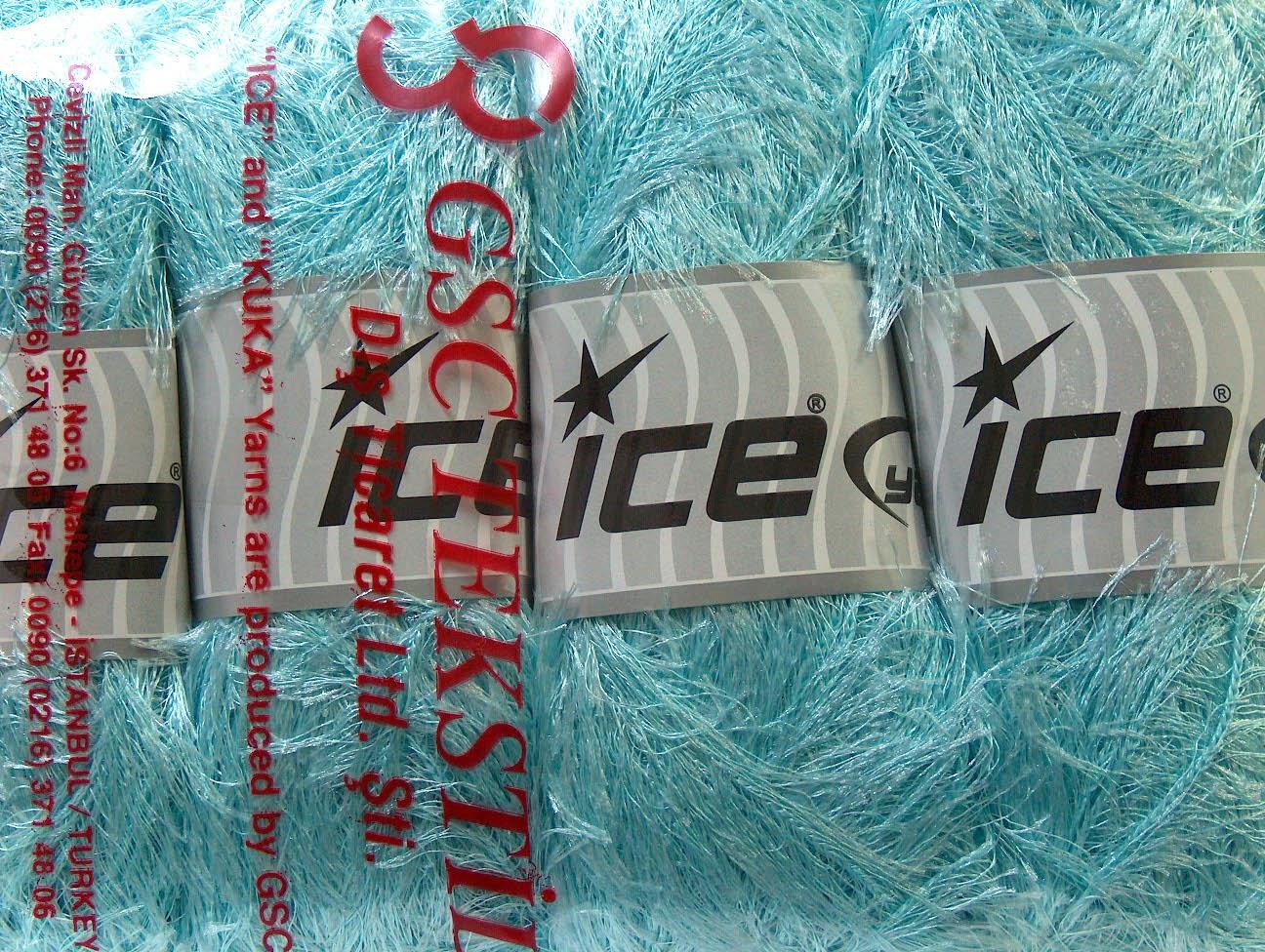Eyelash 100gr Light Turquoise