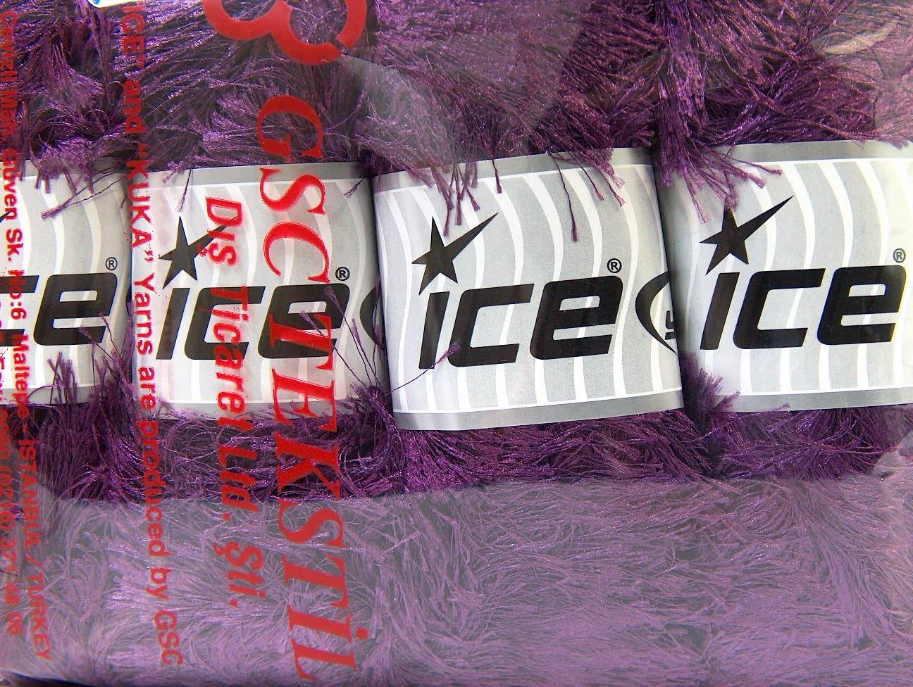 Eyelash 100gr Maroon