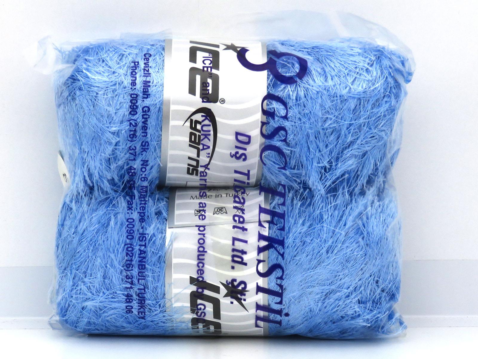 Eyelash Bulky Baby Blue