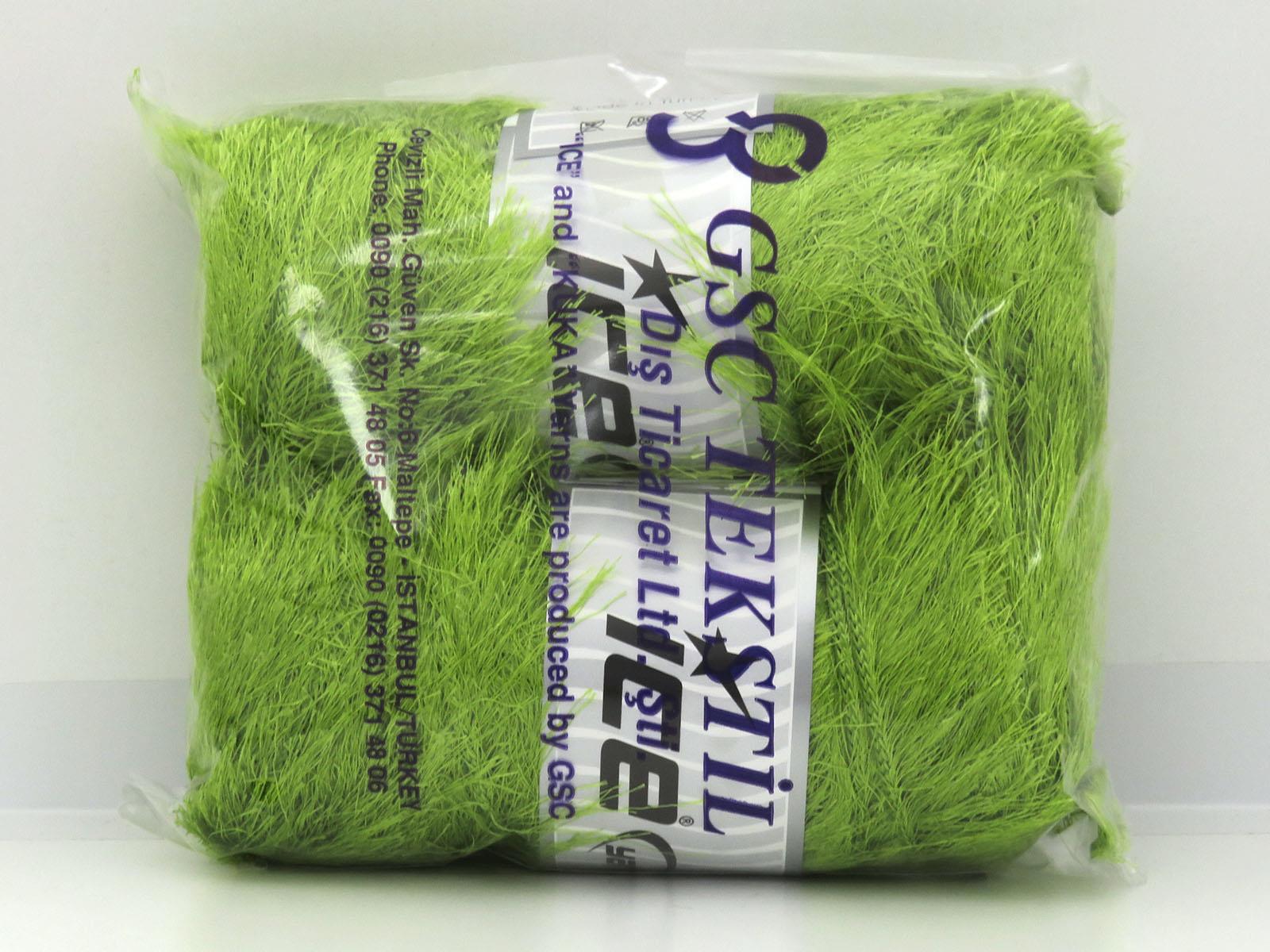 Eyelash Bulky Light Green
