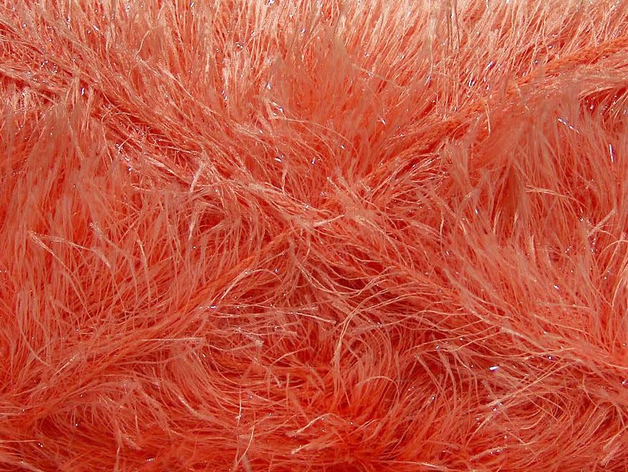 Eyelash Glitz Light Salmon