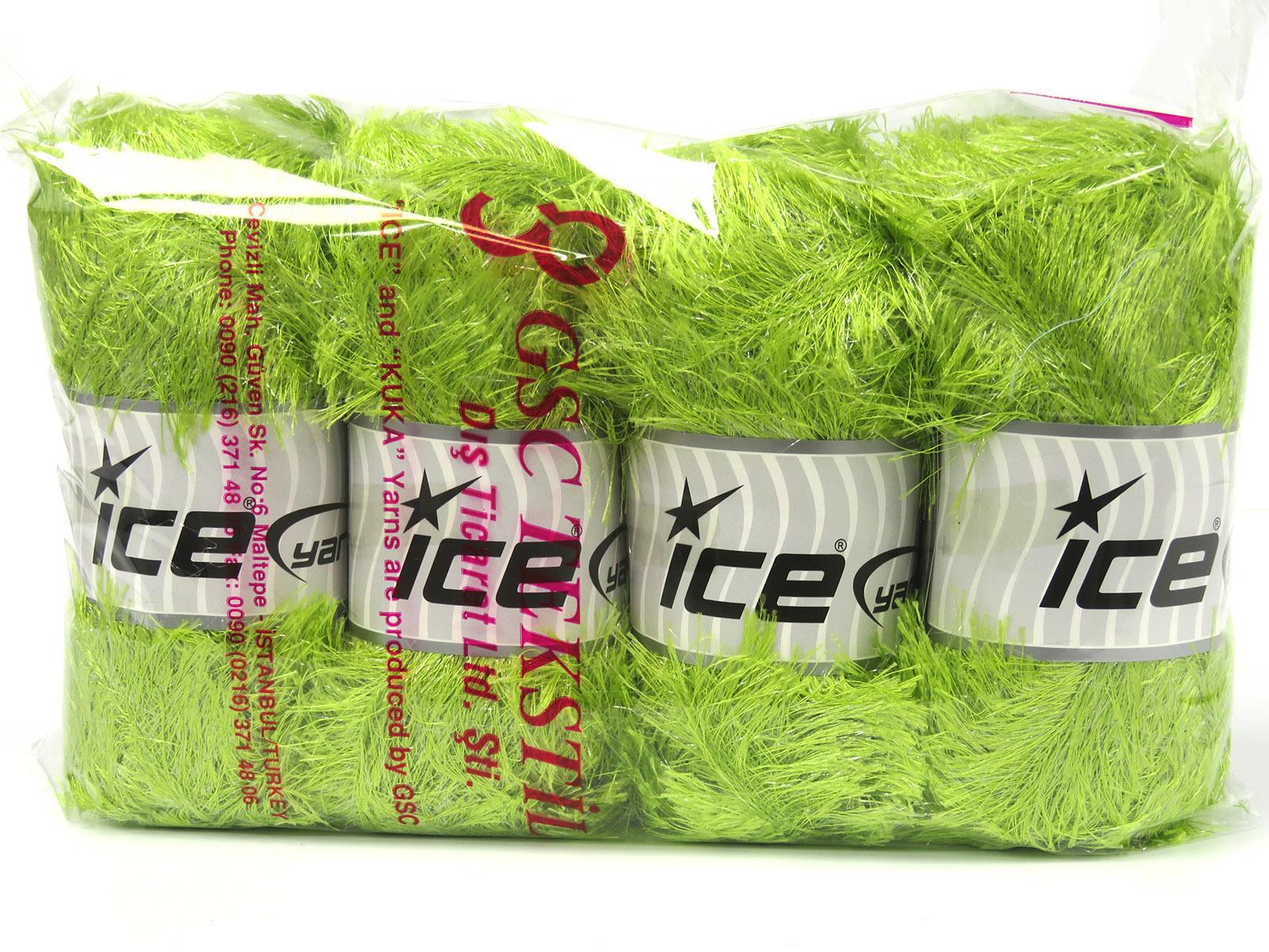 Eyelash Glitz Pistachio Green