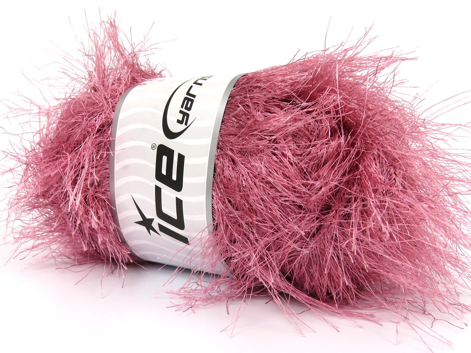 Eyelash Superbulky Antique Pink