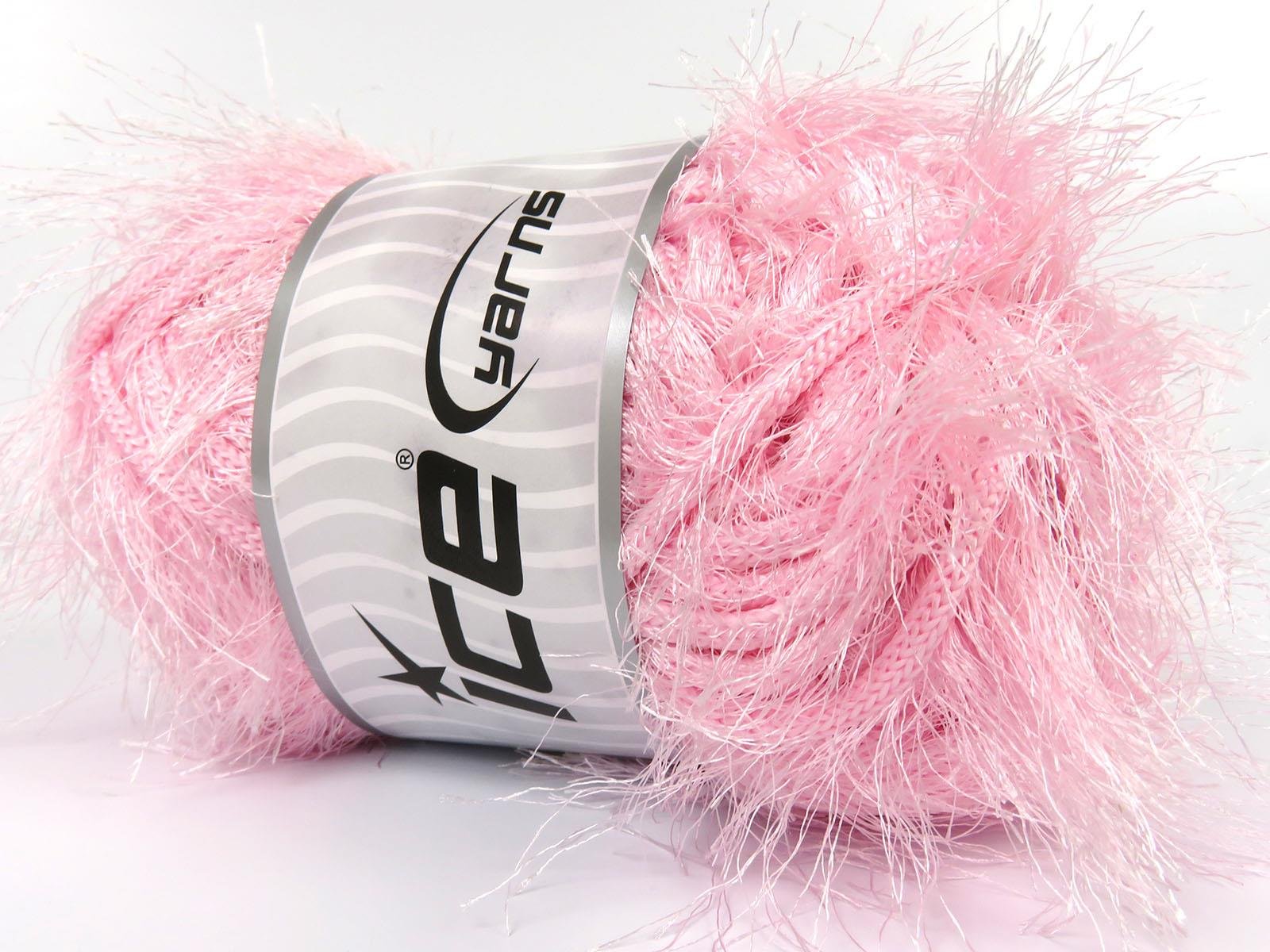 Eyelash Superbulky Baby Pink