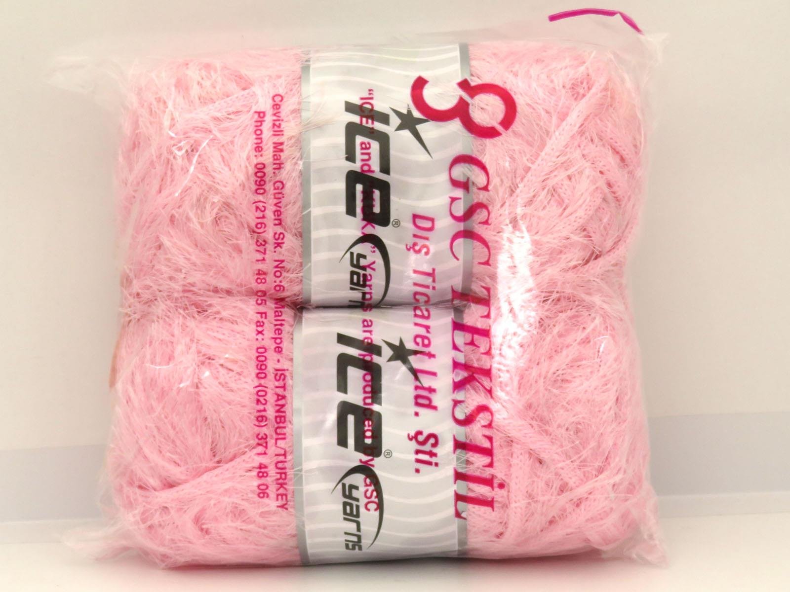 Eyelash Superbulky Baby Pink