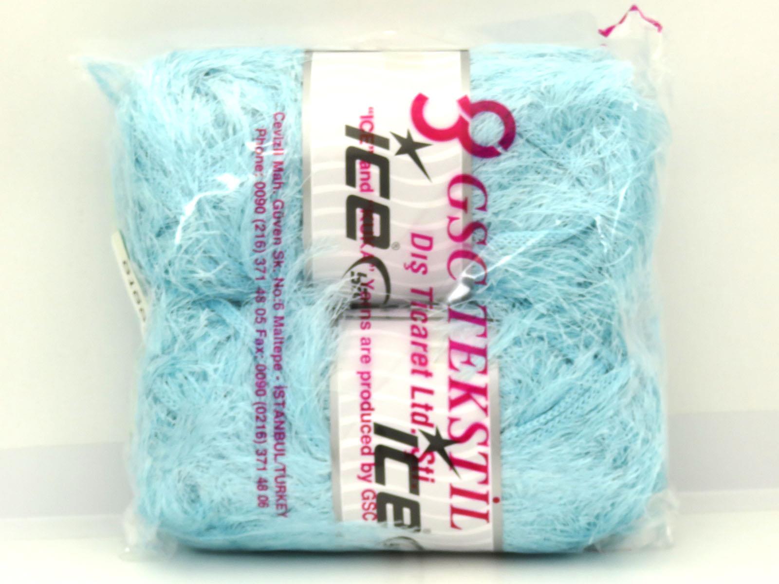 Eyelash Superbulky Light Turquoise