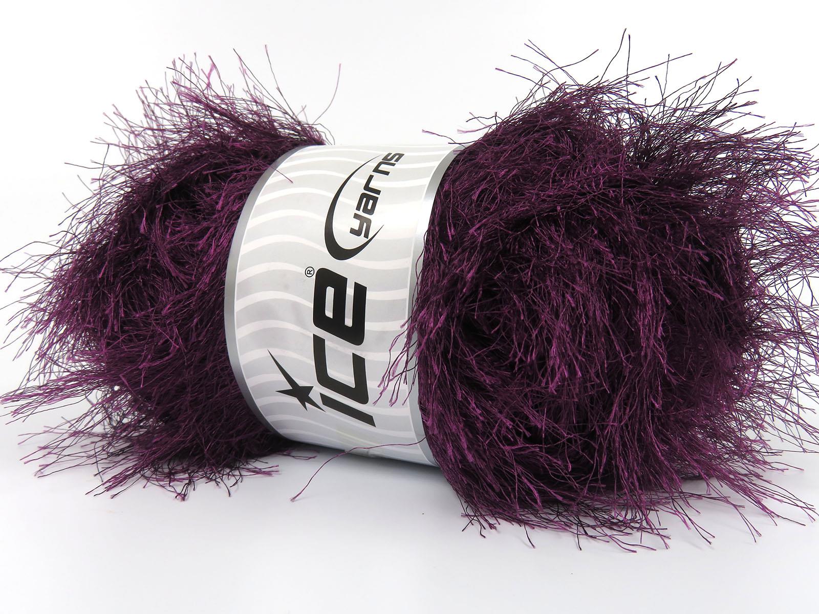 Eyelash Superbulky Purple