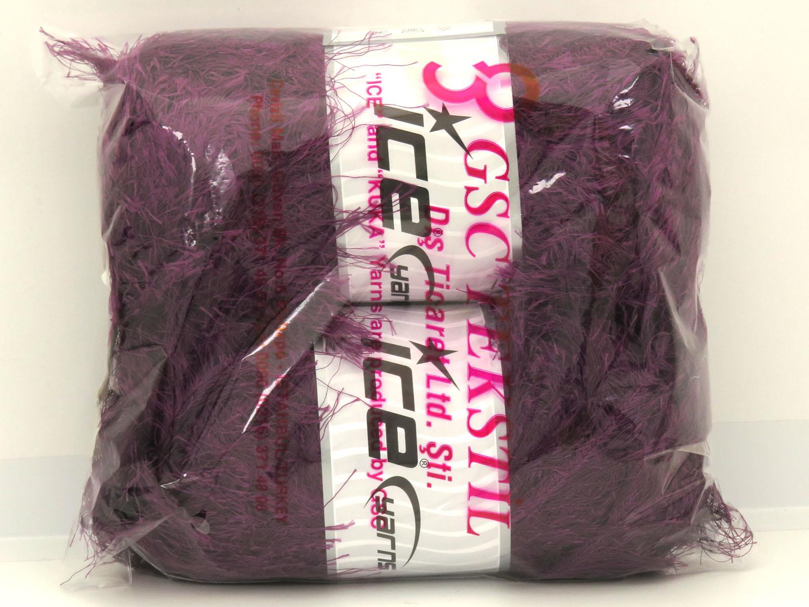 Eyelash Superbulky Purple