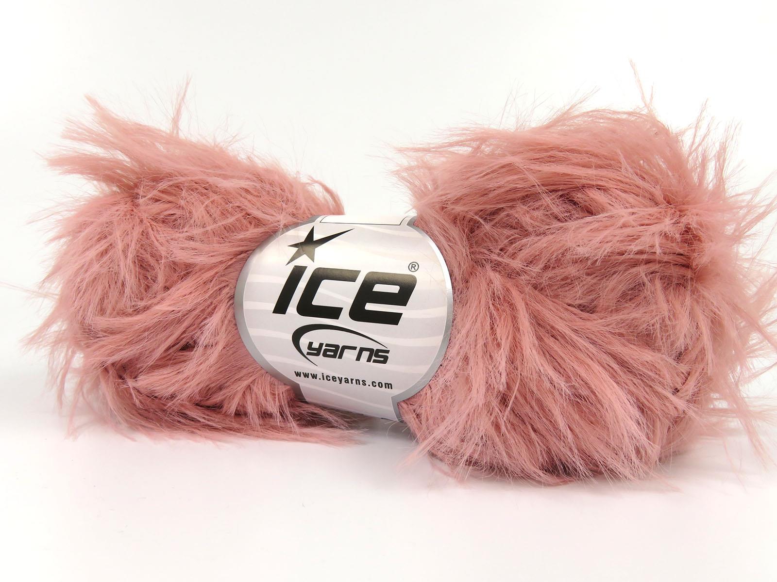 Faux Feather Antique Pink