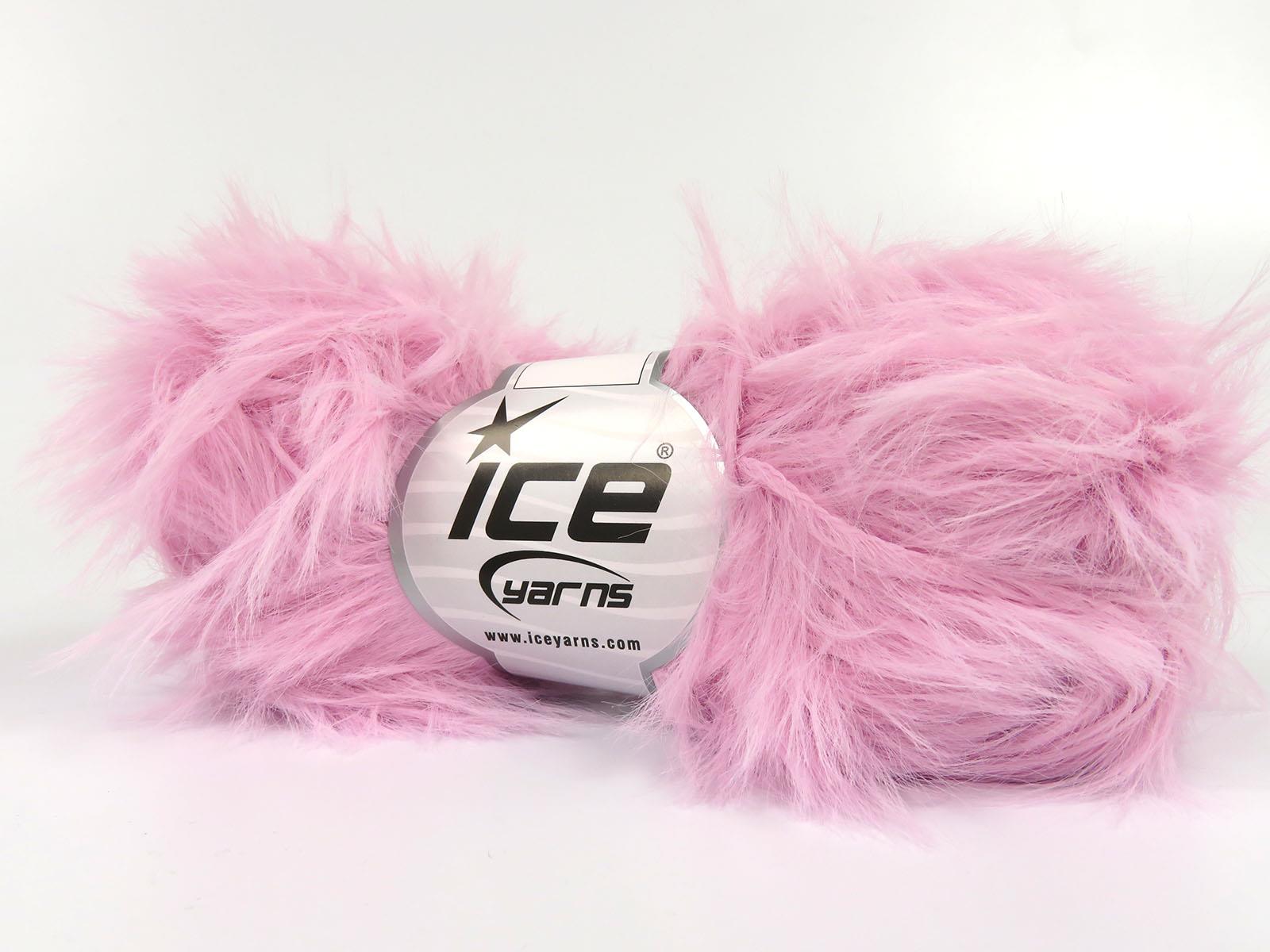 Faux Feather Baby Pink