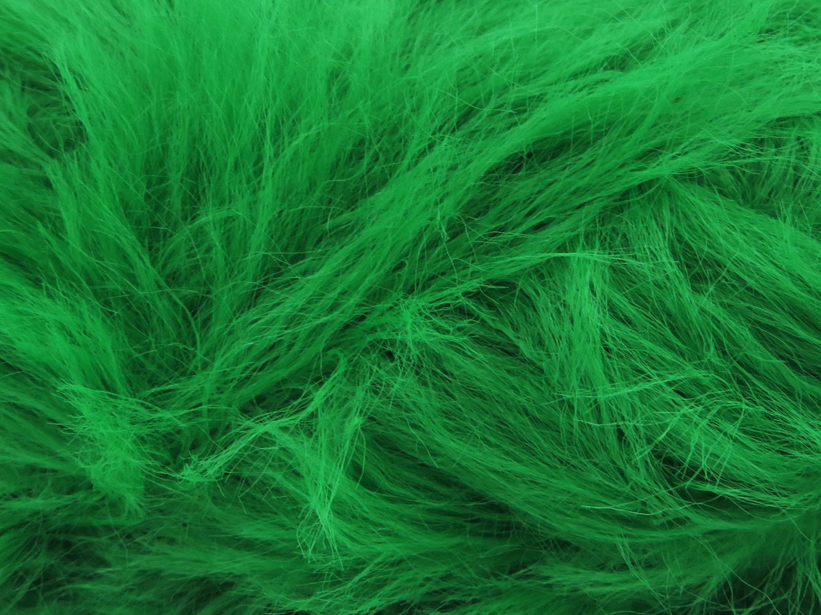 Faux Feather Green
