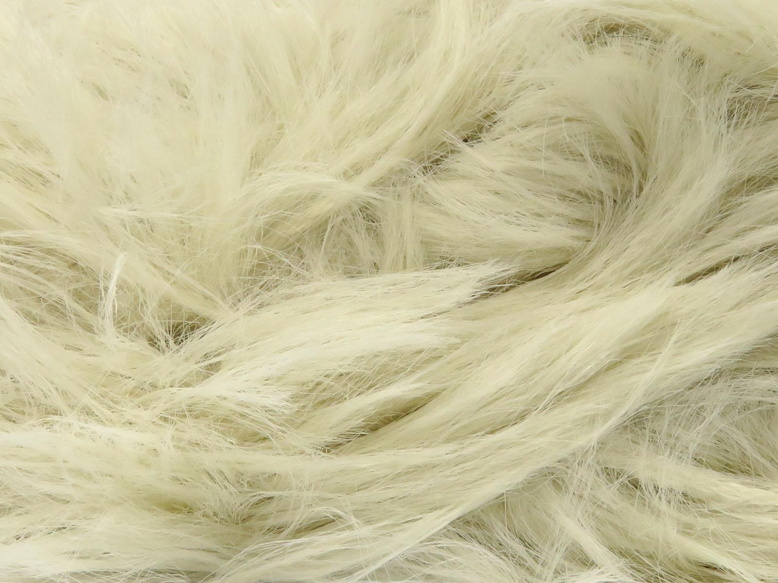 Faux Feather Light Beige