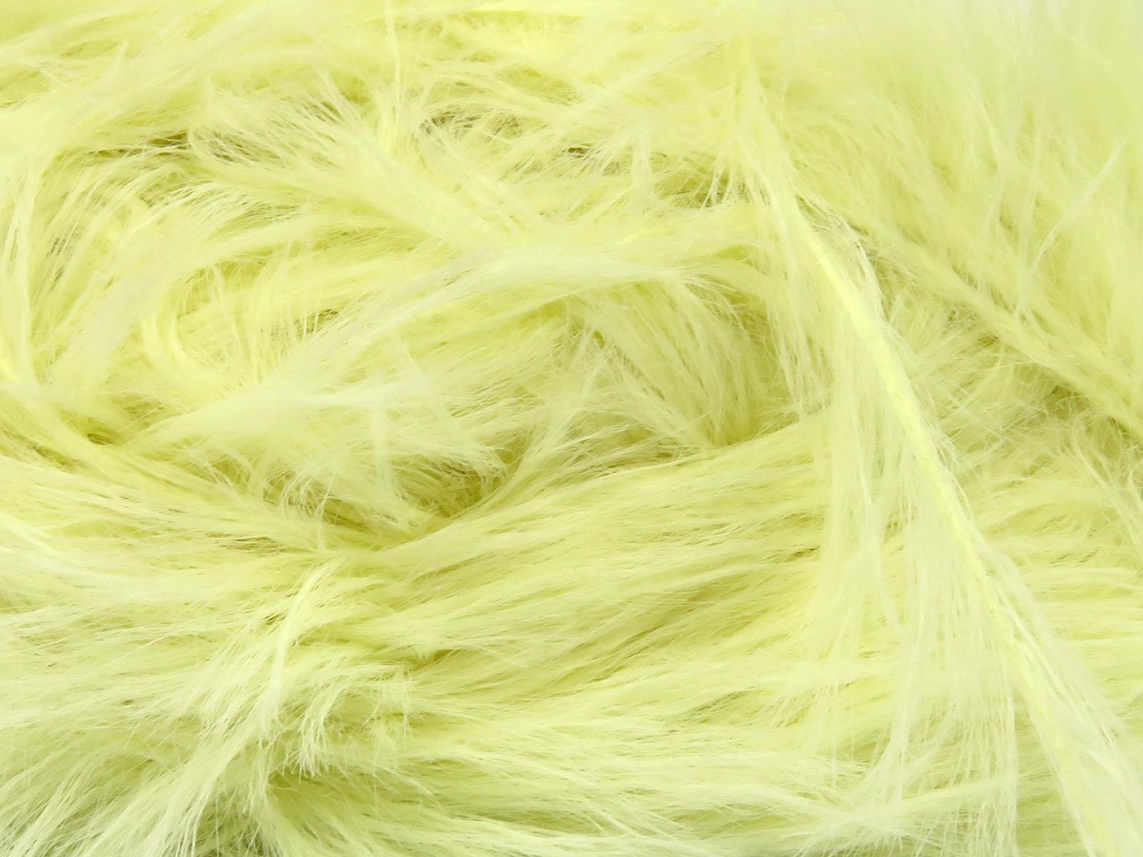 Faux Feather Light Yellow