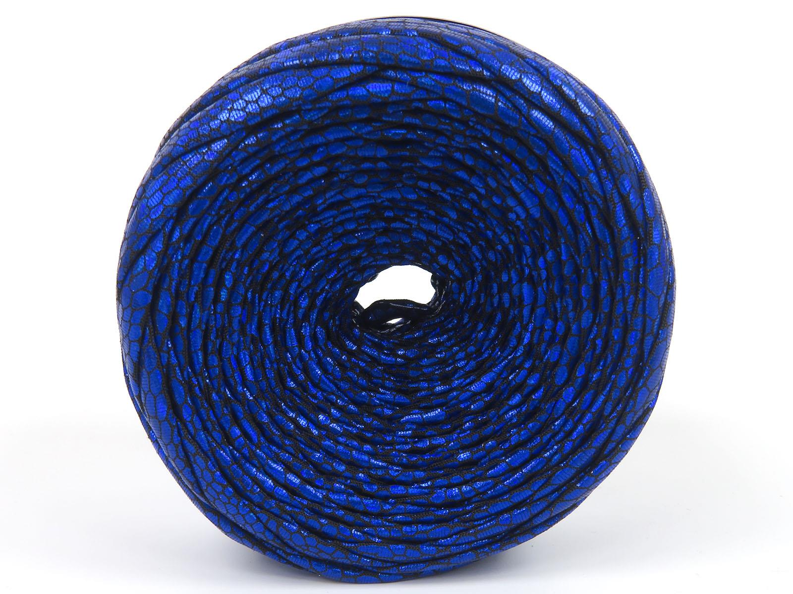 Faux Leather Saxe Blue