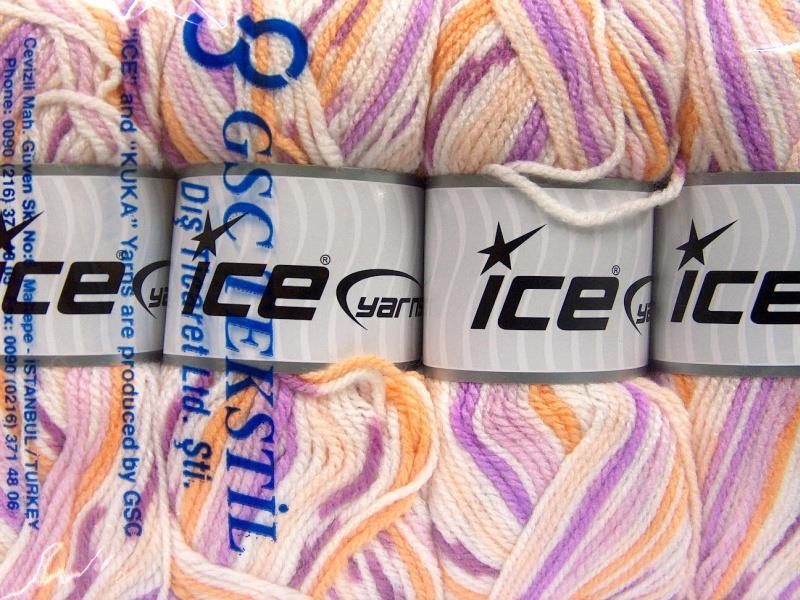 Favorite Baby White, Light Orange, Lilac Shades