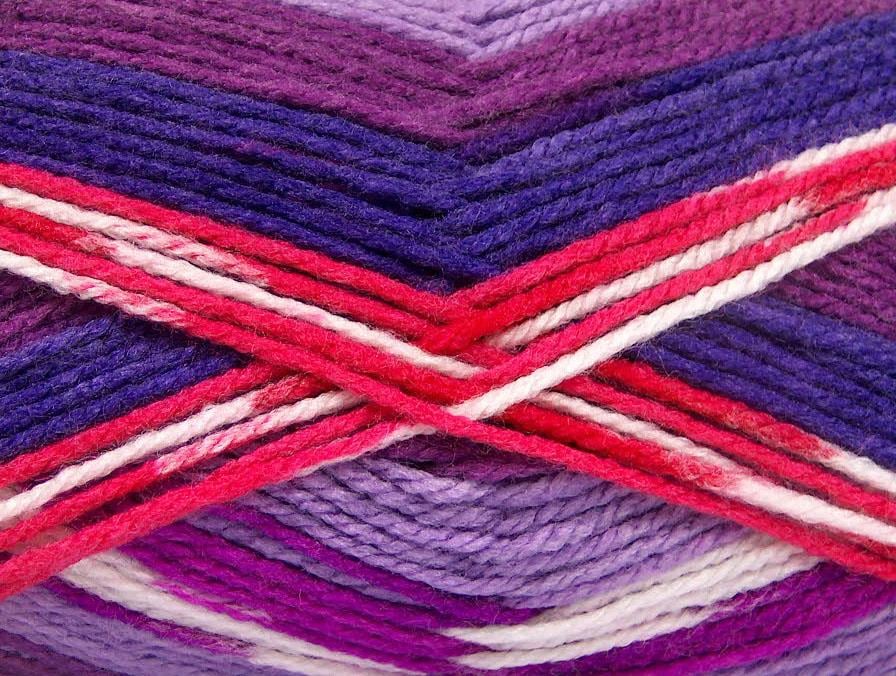 Favorite Ethnic Brown, White, Red, Lilac, Purple Shades