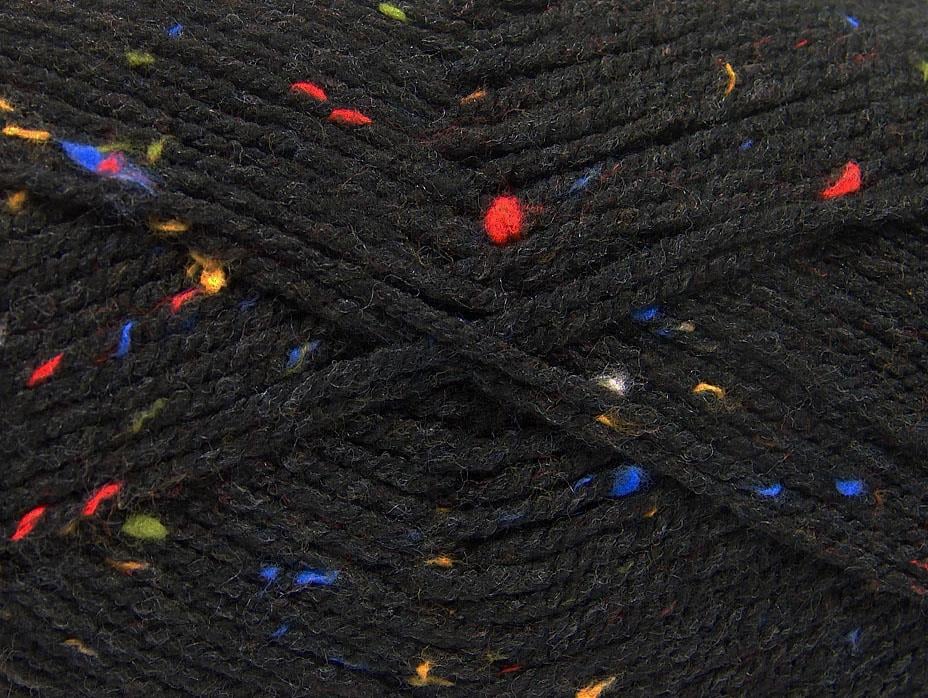 Favorite Tweed Black, Rainbow