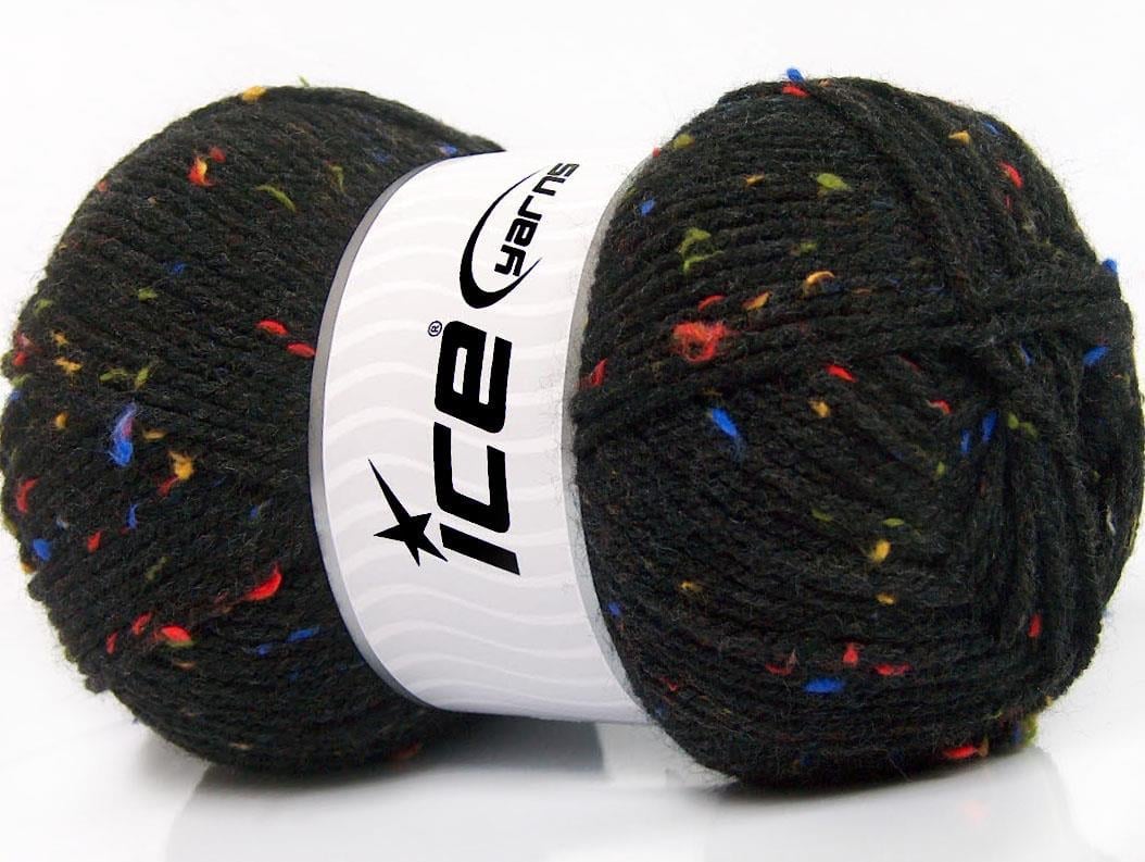 Favorite Tweed Black, Rainbow