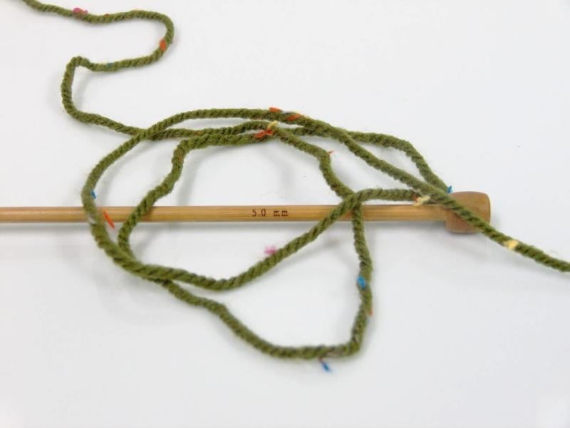 Favorite Tweed Rainbow, Dark Green