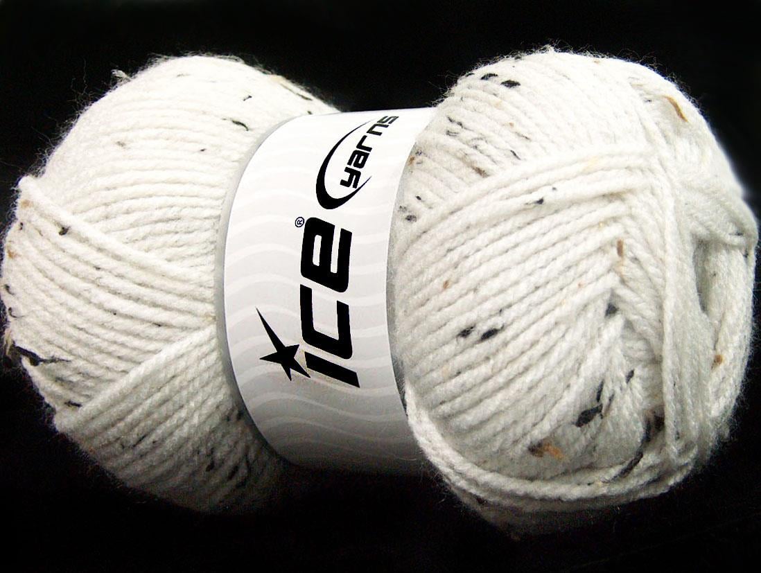 Favorite Tweed White, Brown Shades