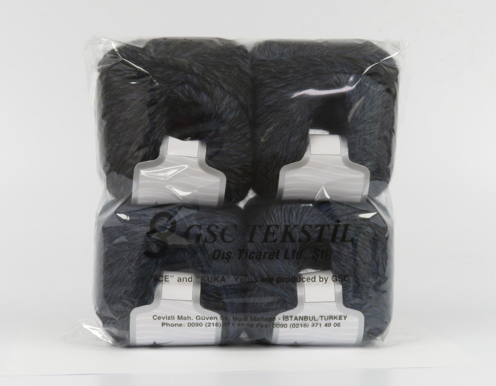 Feliz Alpaca Blue, Anthracite Black