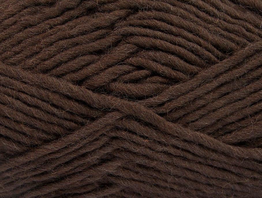 Felting Wool Dark Brown