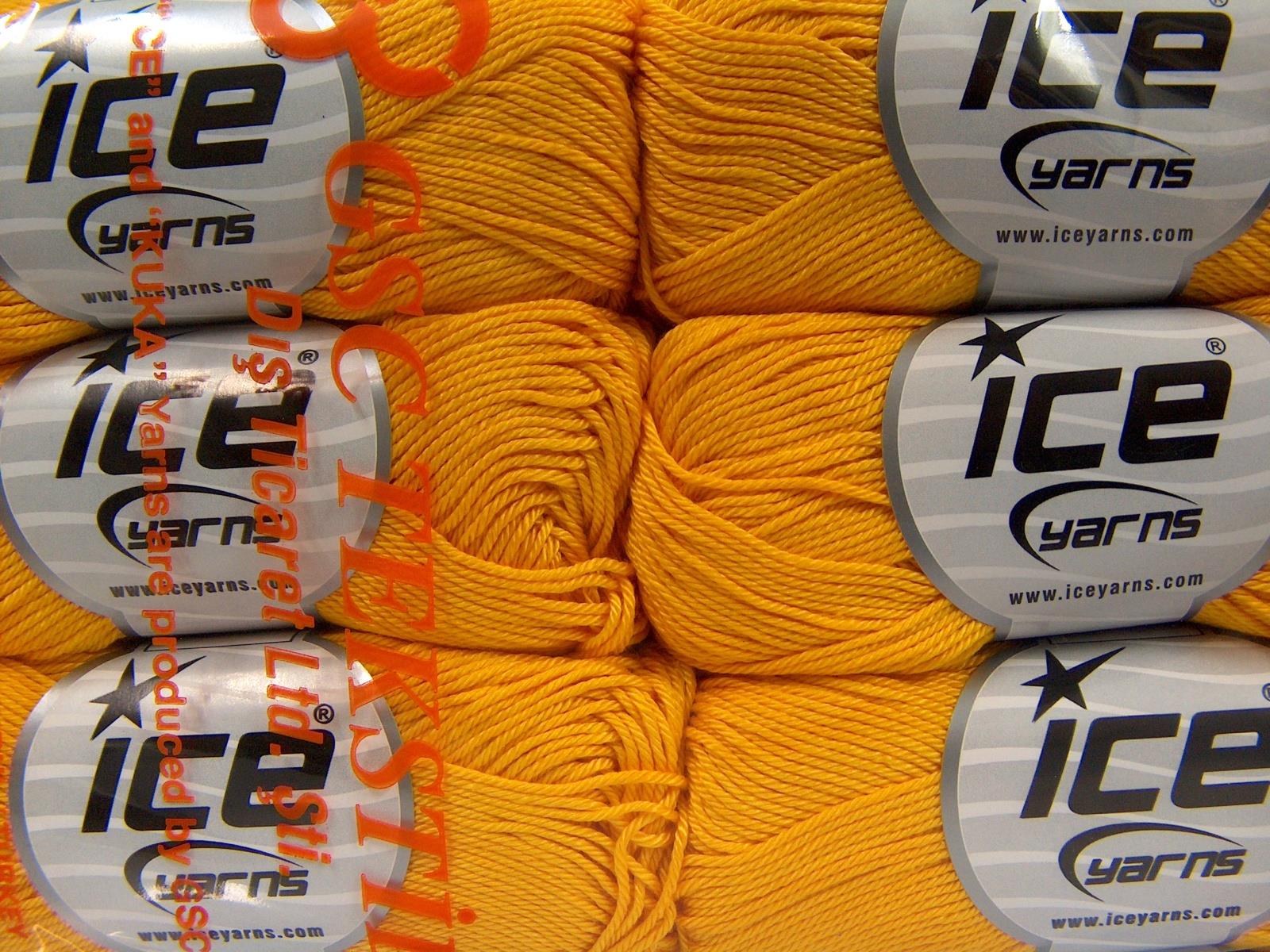 Giza Cotton Dark Yellow