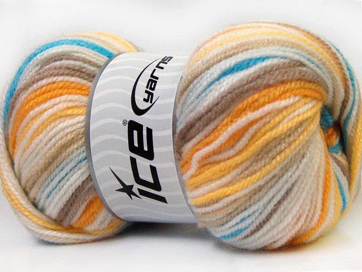 GumBall Blue, White, Yellow, Camel