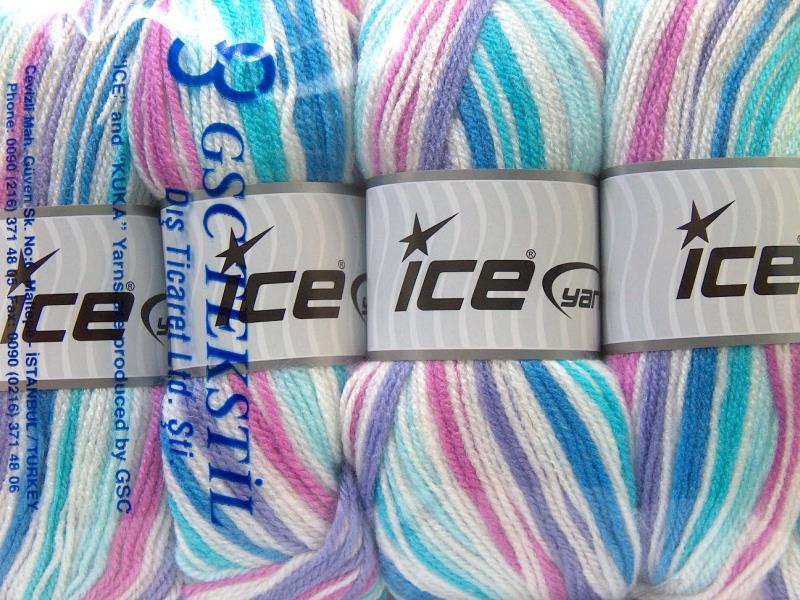 GumBall White, Lilac, Rose Pink, Blue Shades