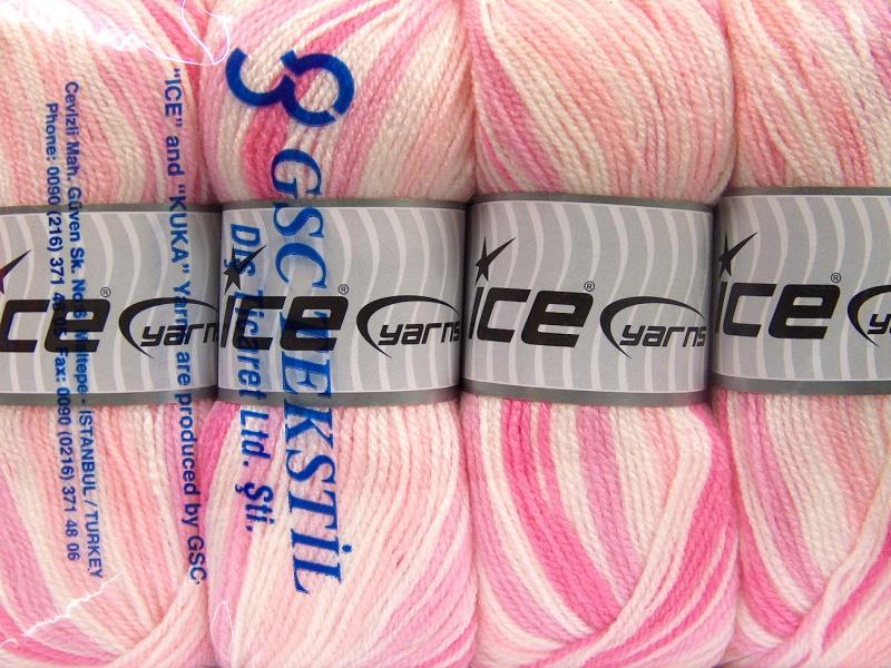 GumBall White, Pink Shades