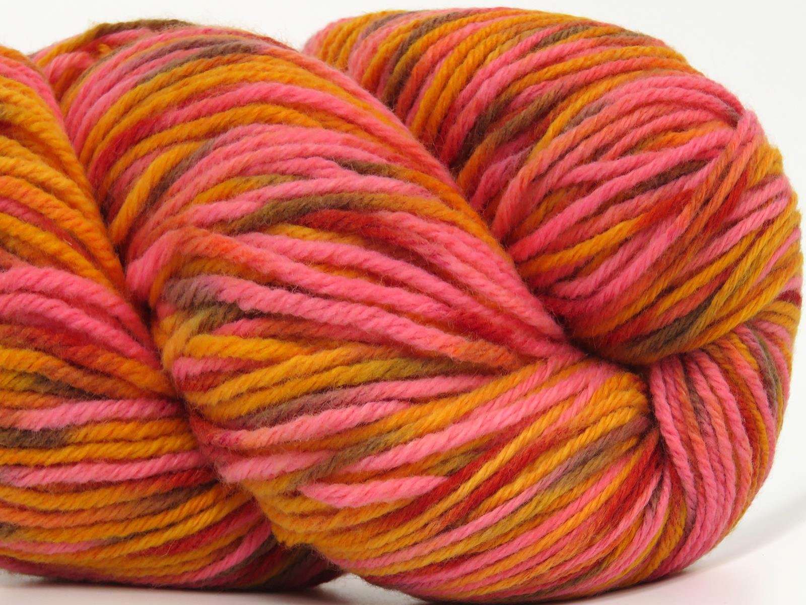 Hand Dyed Cashmere Red, Orange Shades