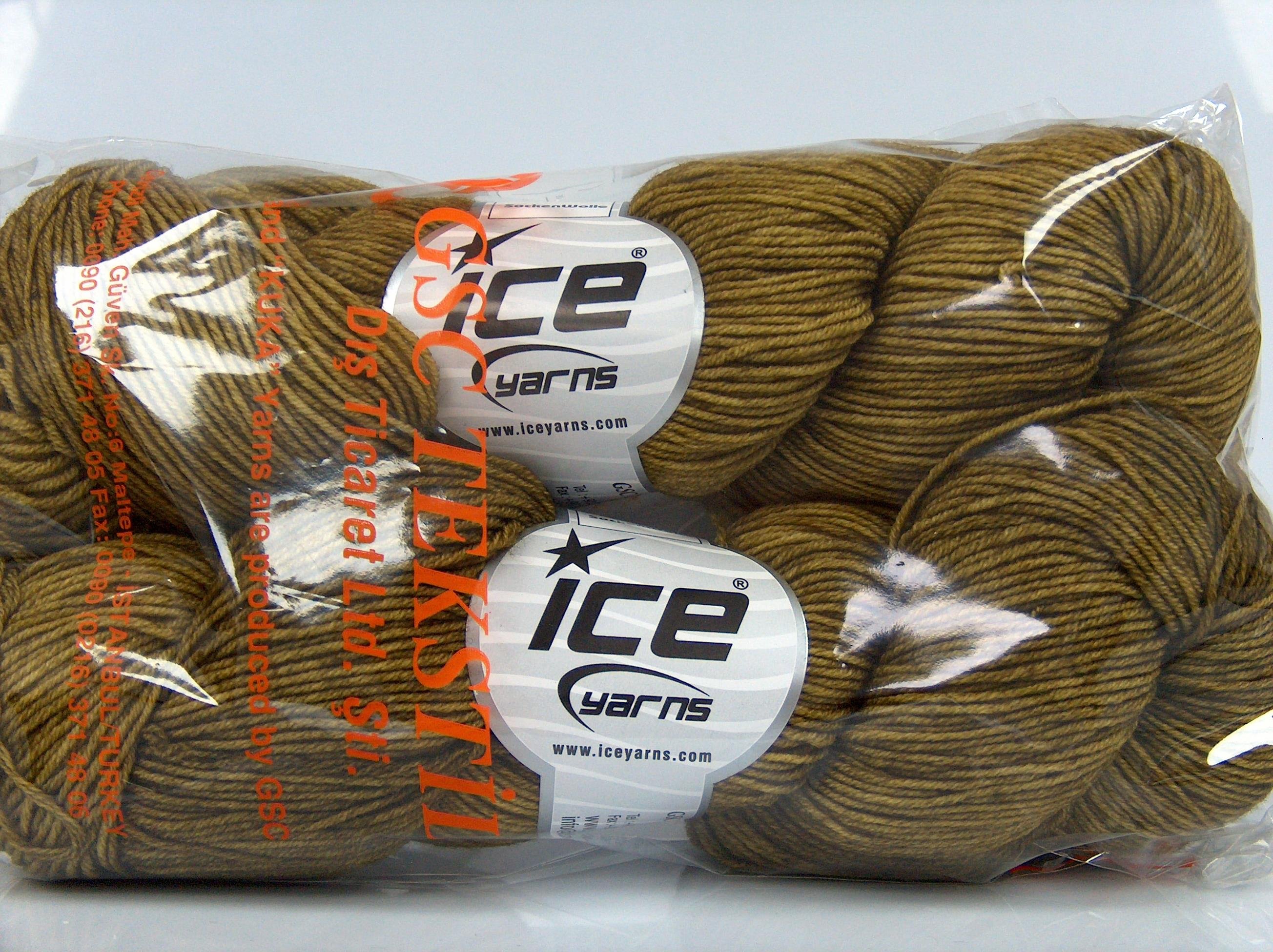 Hand Dyed Merino Extrafine Antique Moss