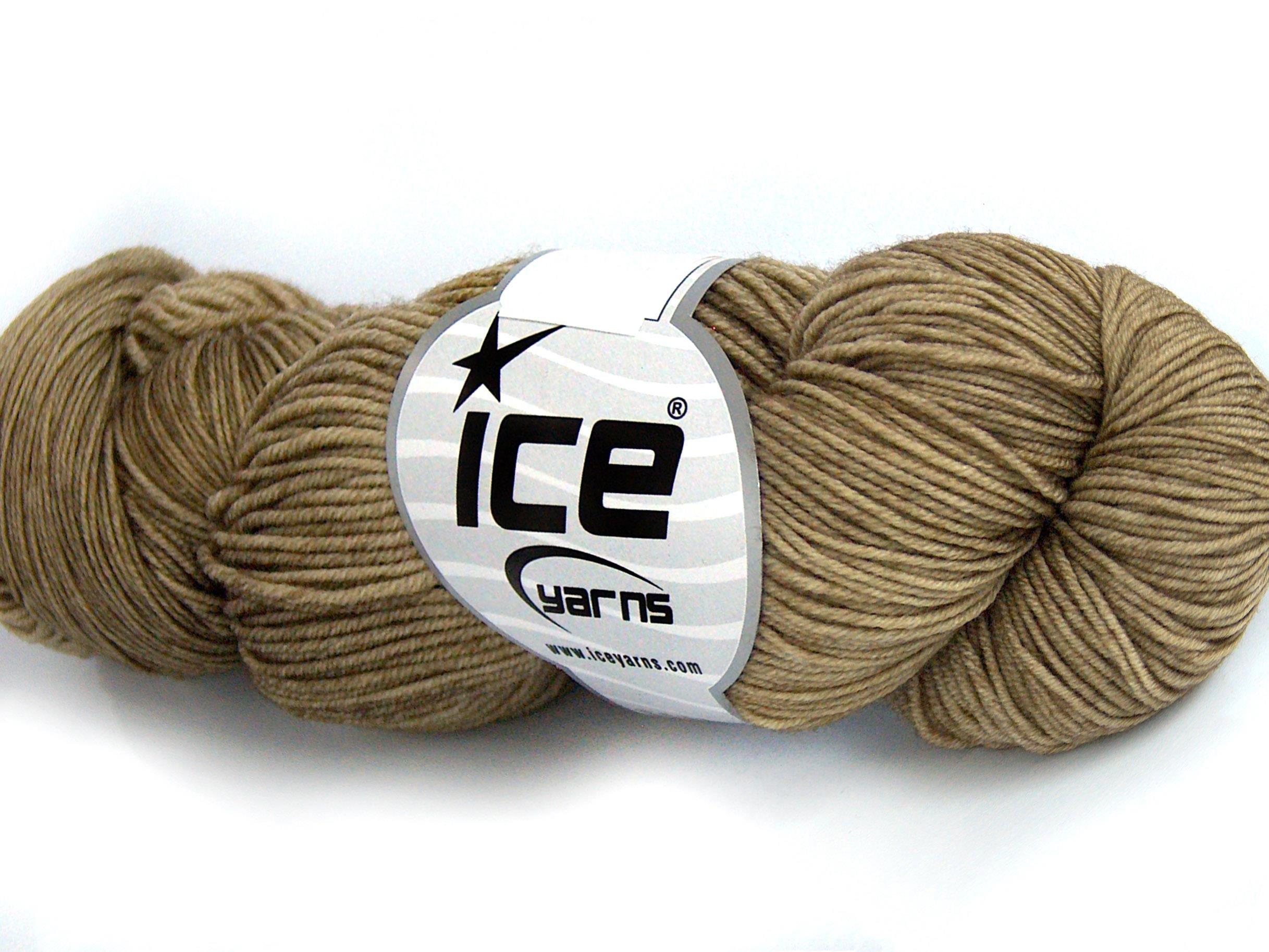 Hand Dyed Merino Extrafine Pale Olive Green