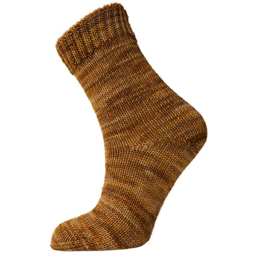 Hand Dyed Sock Merino Olive Green Shades