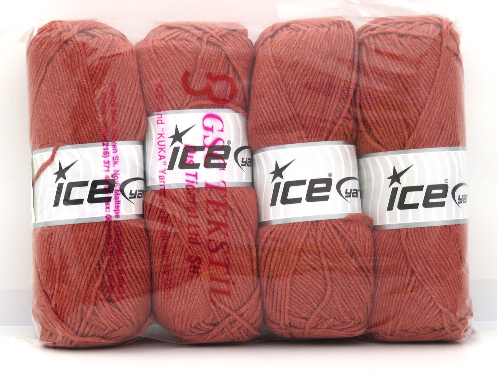 Jeans Cotton Sport Dark Salmon