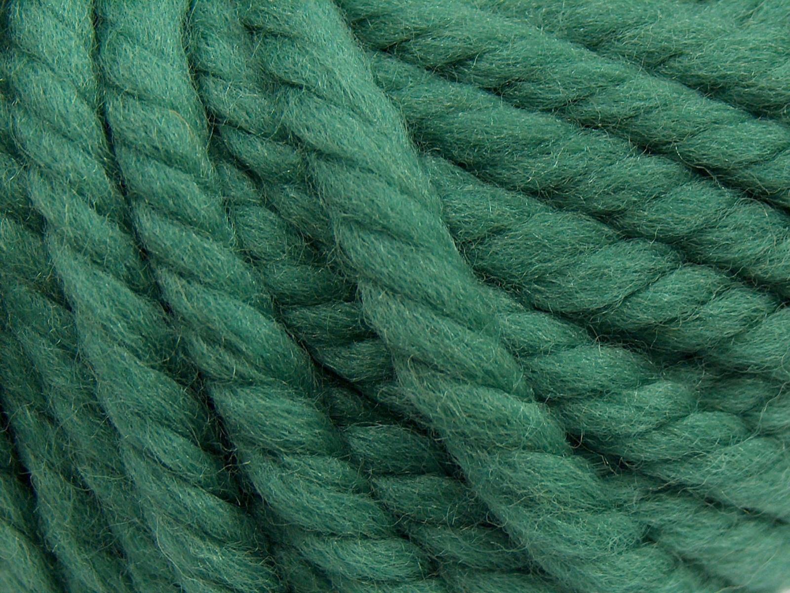 Jumbo Pure Wool Green