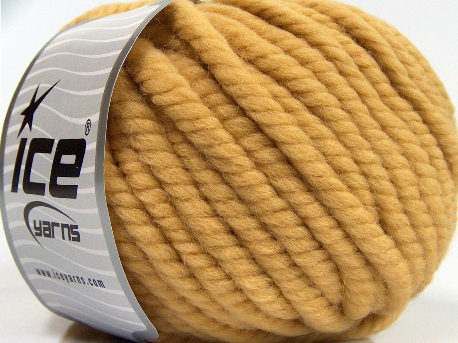 Jumbo Pure Wool Milky Brown