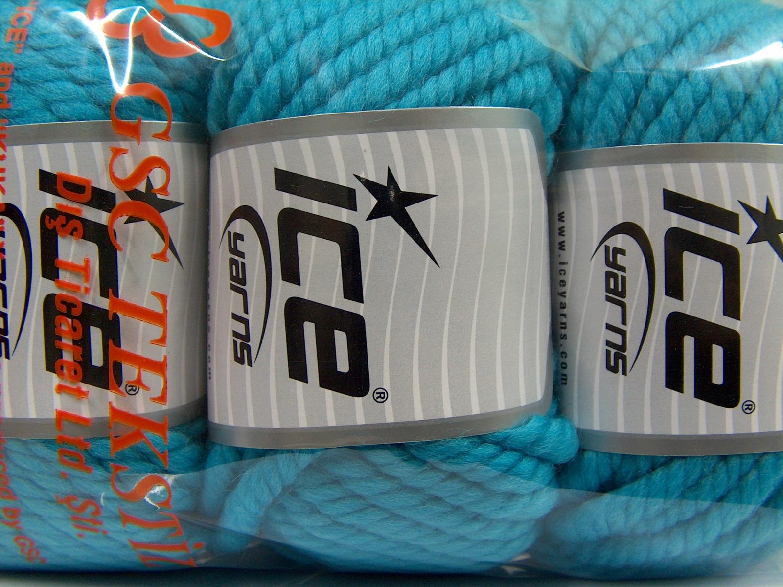Jumbo Pure Wool Turquoise