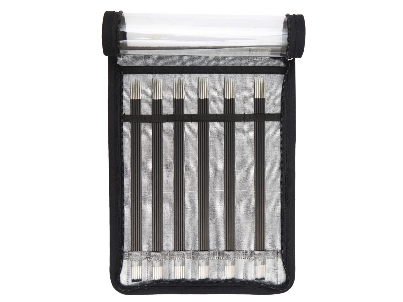 KnitPro Karbonz Double Pointed 20 cm Sock Needle Set . 41615