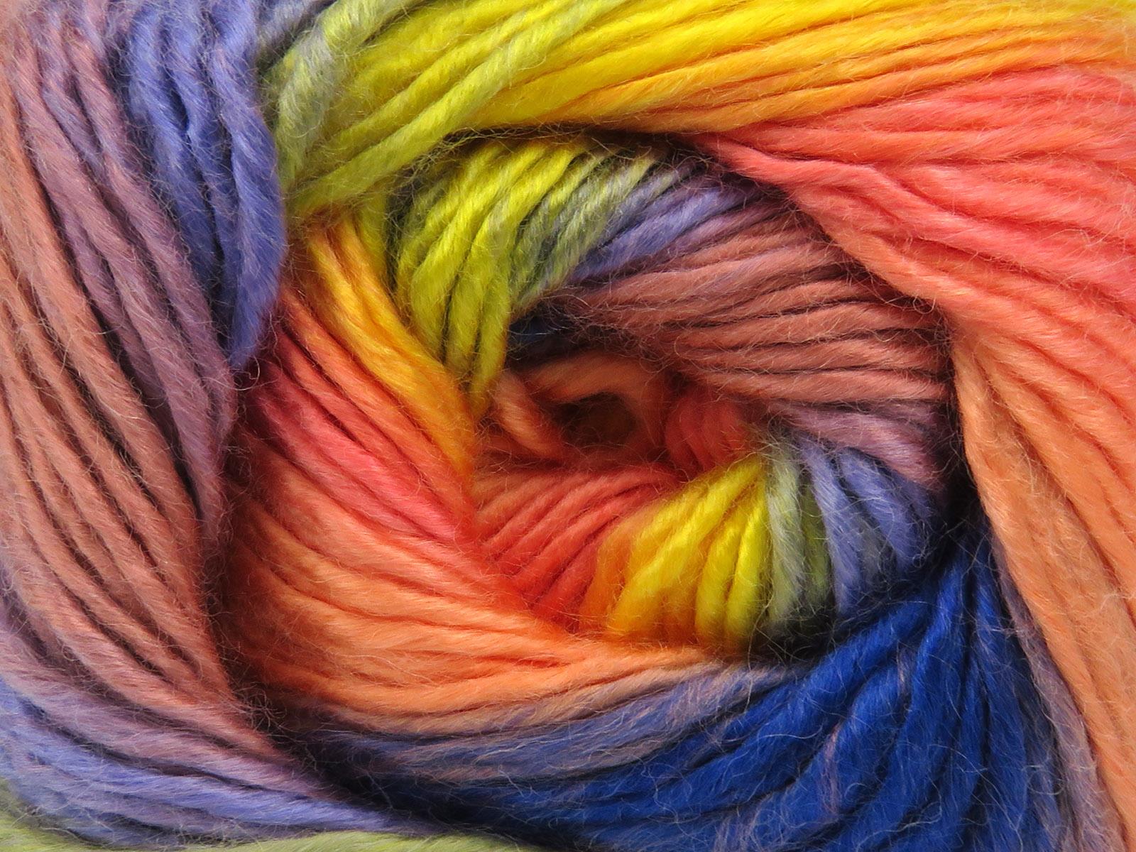 Lana Bella Blue, Lilac, Yellow, Salmon Shades