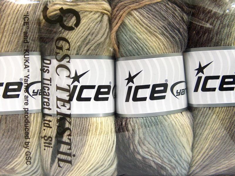 Lana Bella Brown, Cream, Grey Shades