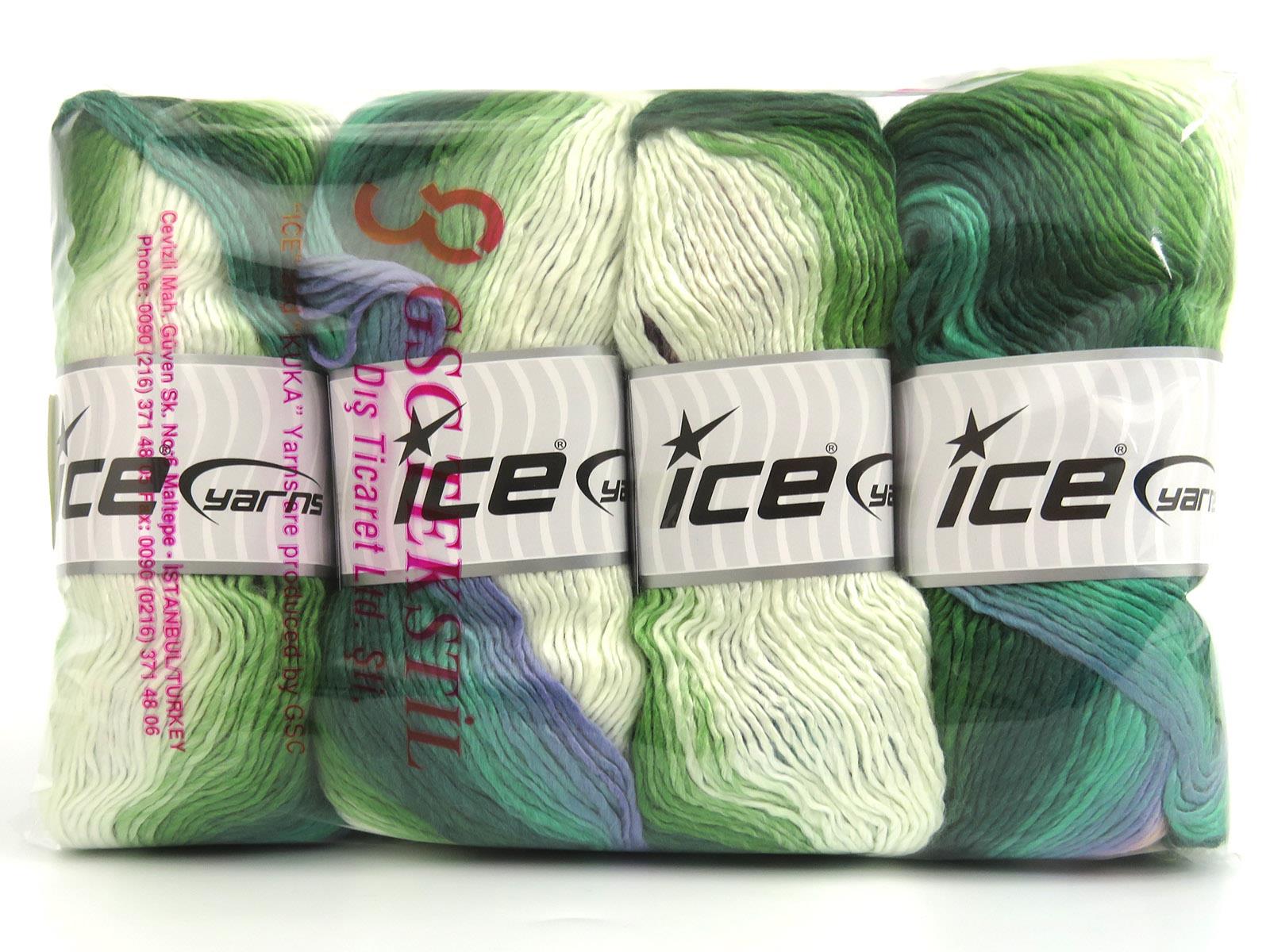 Lana Bella Lilac, Green Shades, Light Salmon