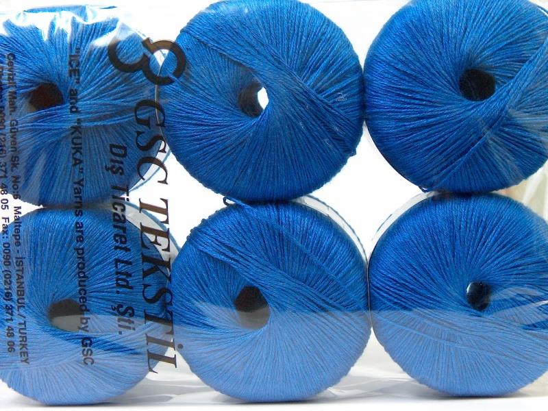 Linen Bright Blue