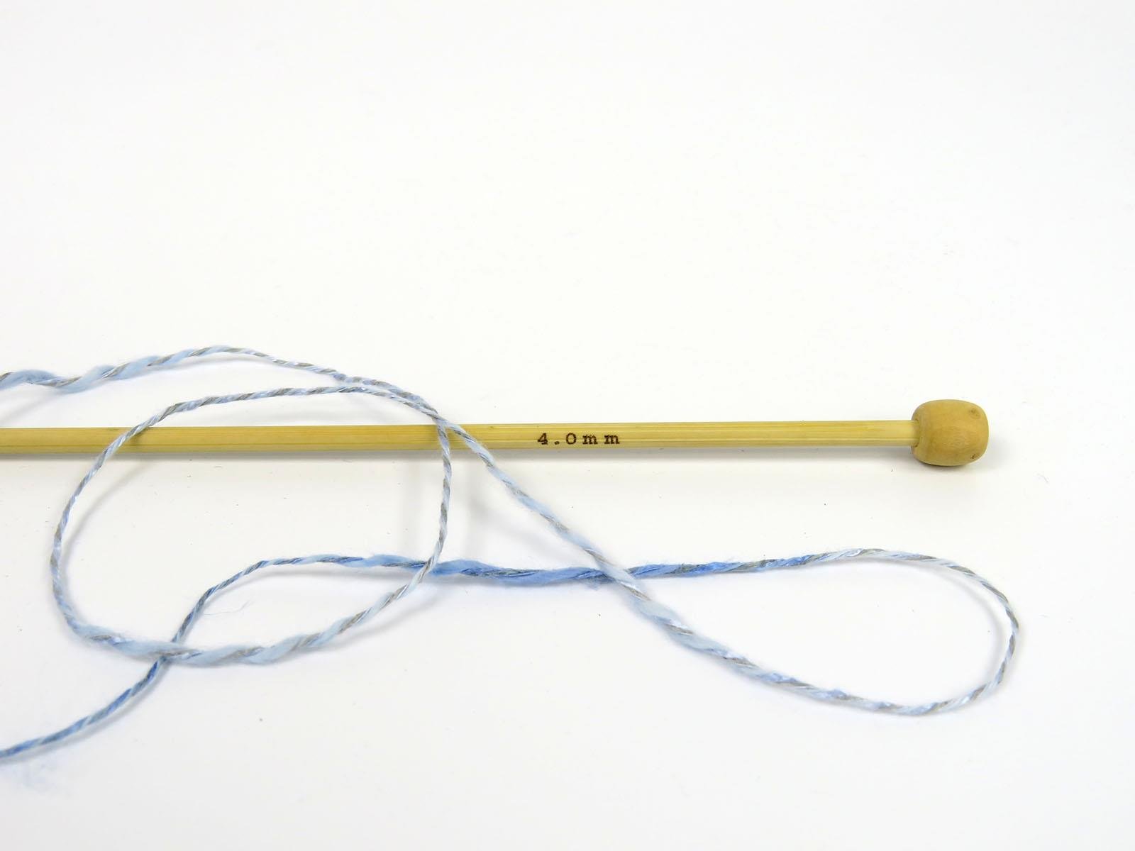 Linen VisCot Blue Shades, Gold Shades