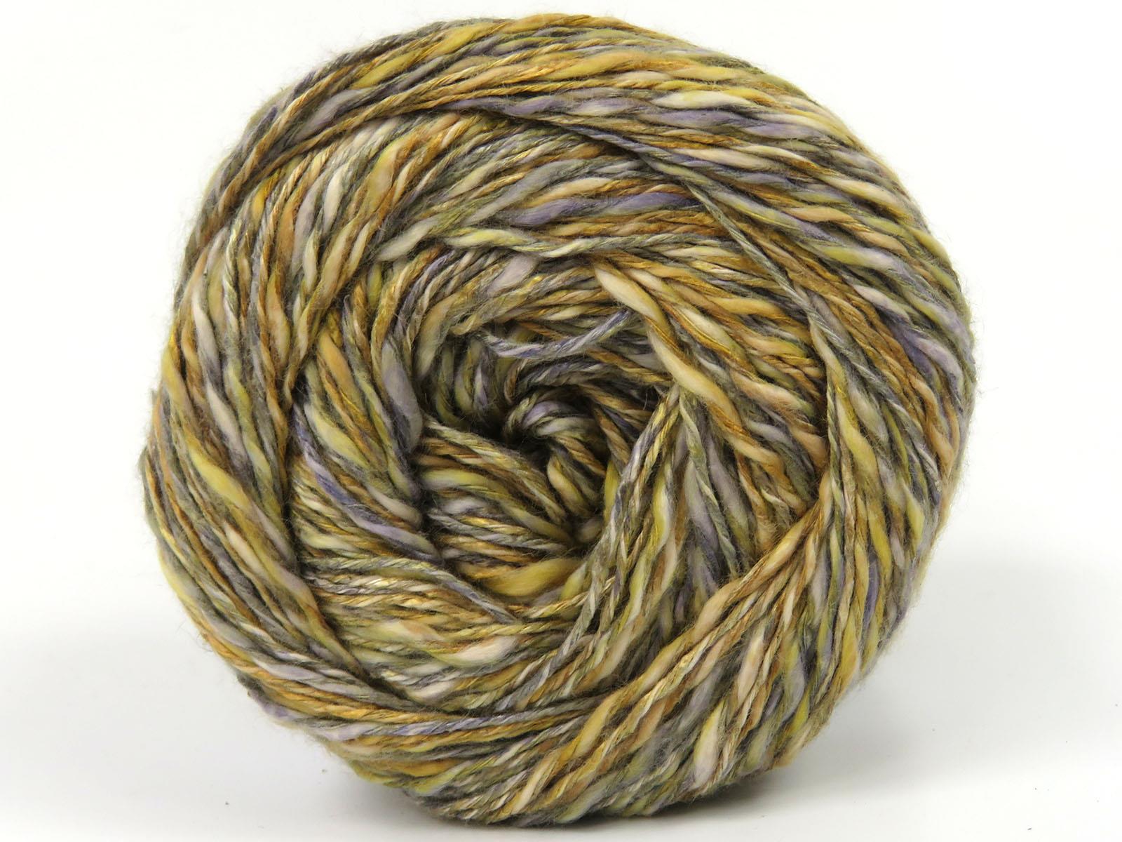 Linen VisCot Grey Shades, Gold Shades