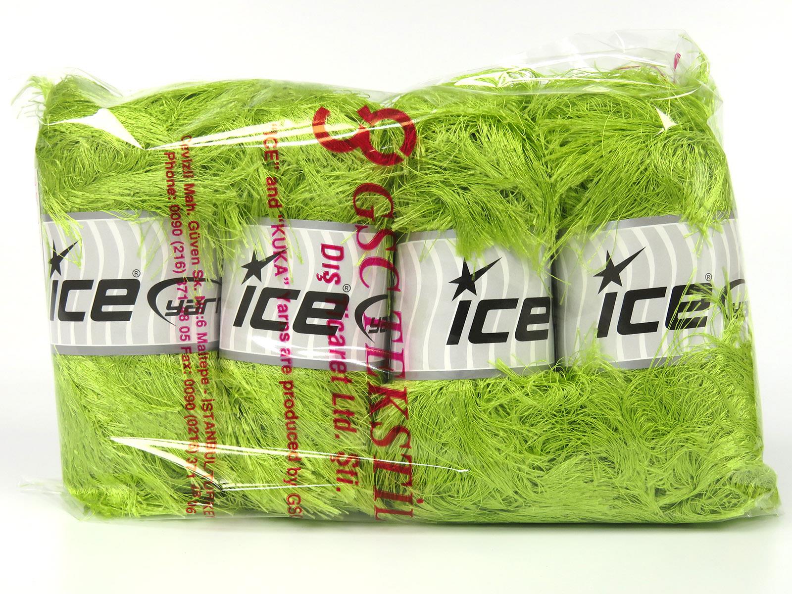 Long Eyelash 100gr Apple Green